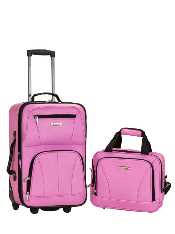 2 Pc Luggage Set, Pink