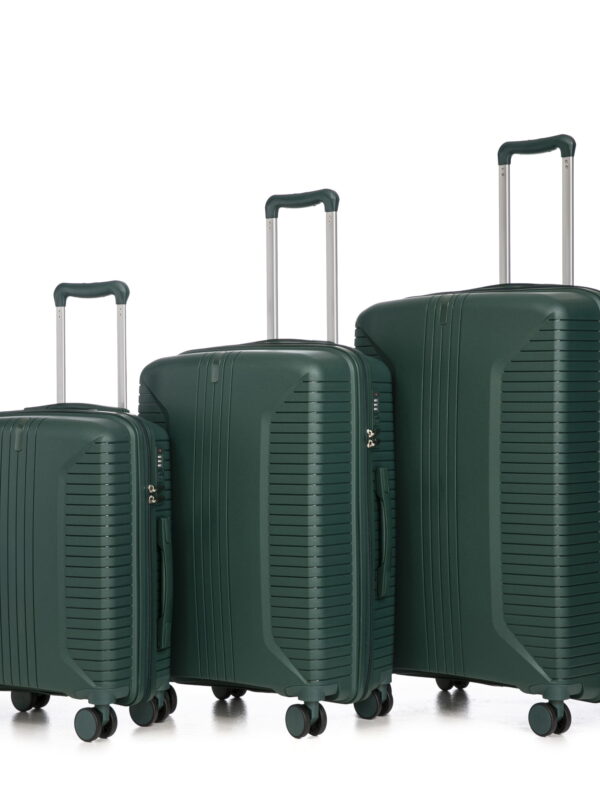 3 Piece Rolling Luggage Set Carry on Luggage Spinner Wheel Lightweight Suitcase with TSA Lock 20in24in28in