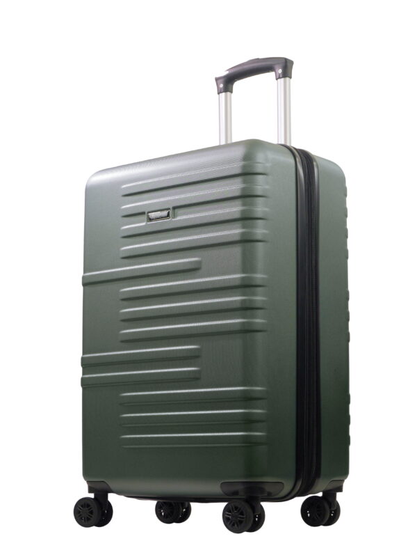 American Dreamliner 26.5 Inch Rolling Luggage, Hardshell Suitcase with Spinner Wheels, Green