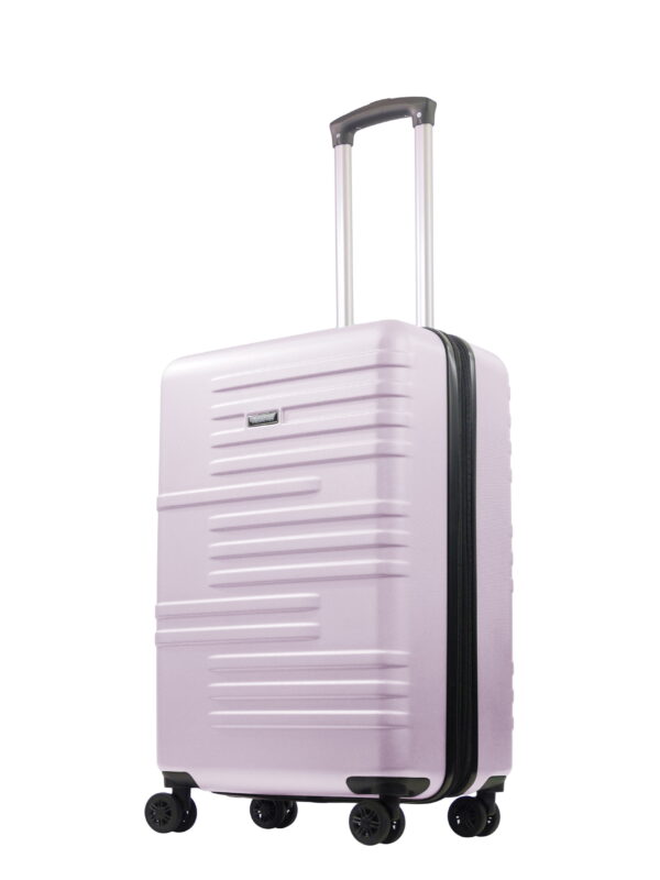 American Dreamliner 26.5 Inch Rolling Luggage, Hardshell Suitcase with Spinner Wheels, Purple