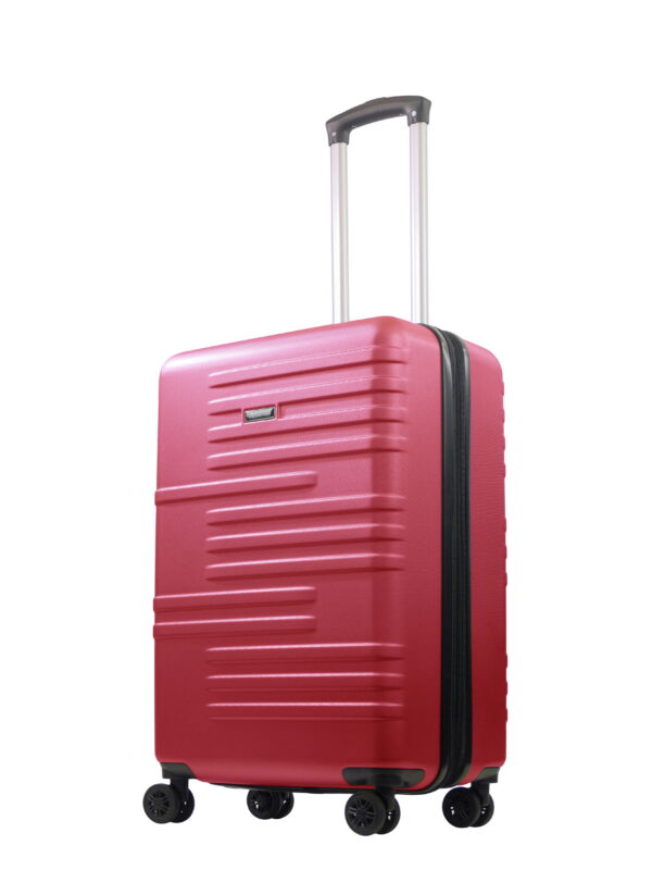 American Dreamliner 26.5 Inch Rolling Luggage, Hardshell Suitcase with Spinner Wheels, Red