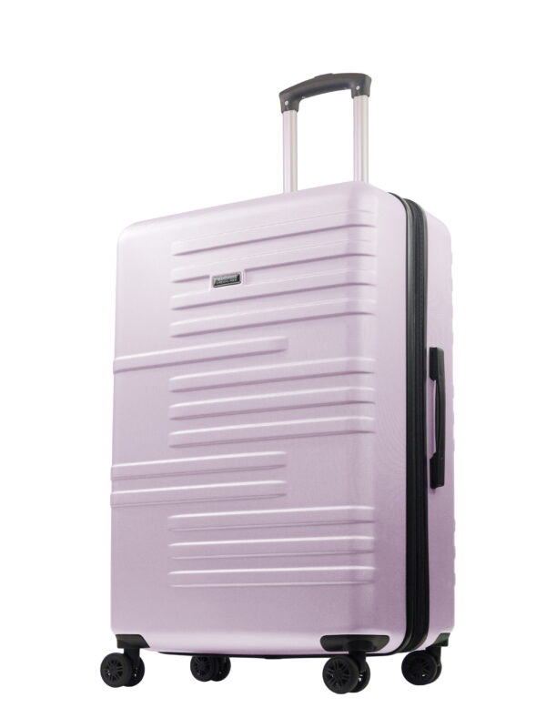 American Dreamliner 30 Inch Rolling Luggage, Hardshell Suitcase with Spinner Wheels, Purple