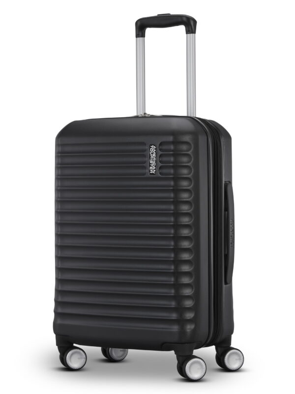 American Tourister Stratum 3.0 Carry-On Hardside Suitcase with Spinner Wheels - Black