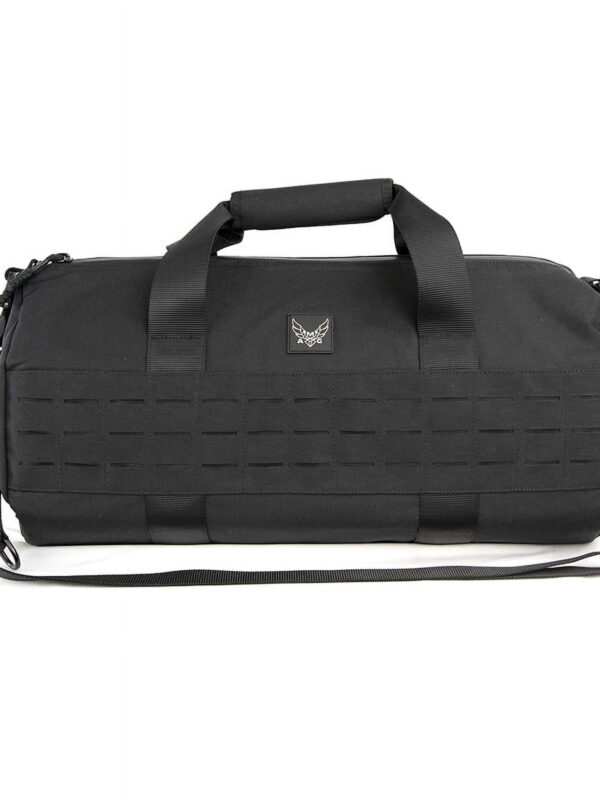 Atomic Mission Gear Unisex Travel Peruga Medium Duffel Bag- Black