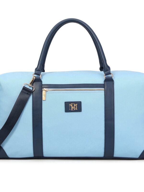 BADGLEY MISCHKA Barbara Tote Weekender Unisex Travel Bag (Light Blue)