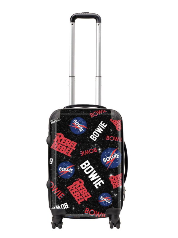 David Bowie Official Tour Series Luggage/Suitcase by Rocksax - Astro - Carry On 52L