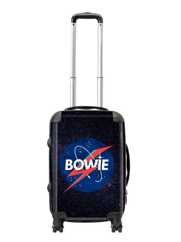 David Bowie Official Tour Series Luggage/Suitcase by Rocksax - Space - Carry On 52L