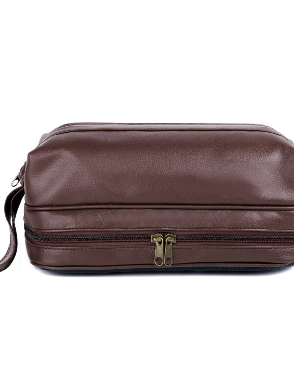 Dopp Men's Jumbo Framed Travel Kit with Bonus Items, Brown