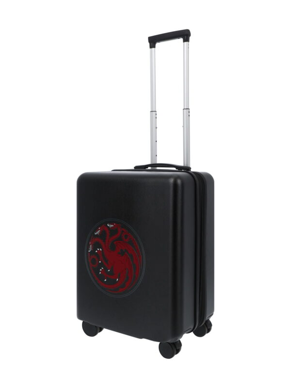 Game of Thrones 22.5 Inch Carry On Luggage, Hardshell Rolling Suitcase with Spinner Wheels, Black