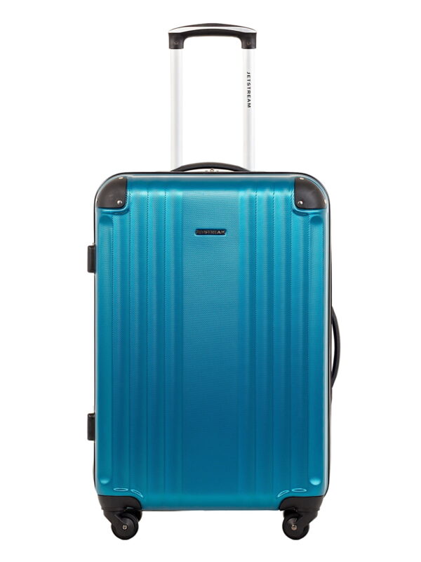 Jetstream 24-inch Hardside Rolling Spinner Checked Luggage, Teal