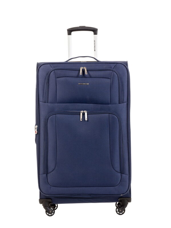 Jetstream Softside Large Checked Luggage, Lightweight Rolling Travel Suitcase with Spinner Wheels