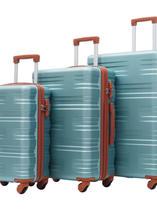 Lightweight Suitcase 3Pcs Luggage Sets Spinner Suitcase with TSA Lock