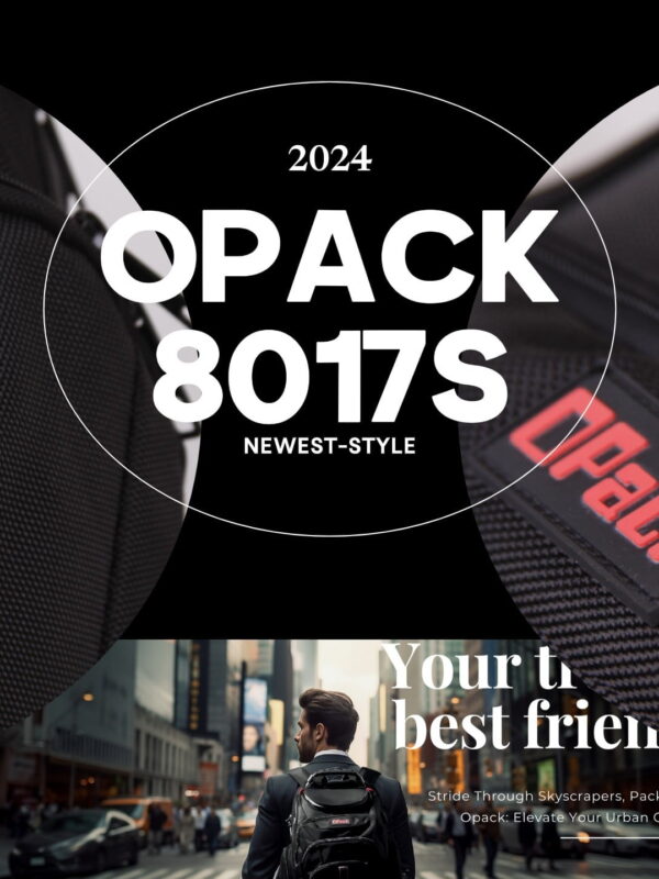 OPACK - Odyssey Guardian: Advanced RFID Travel Backpack with Tech Integration