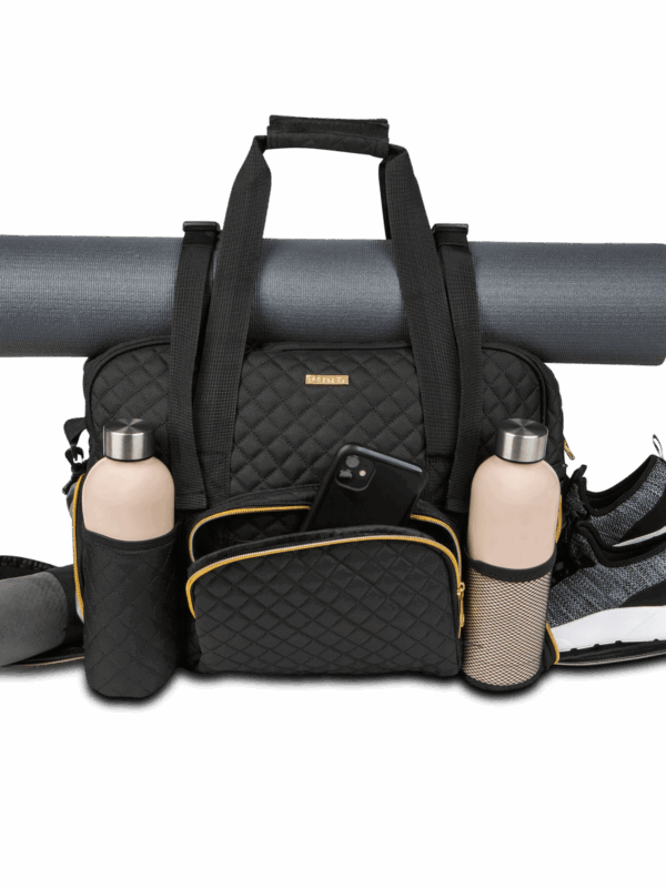 POSHnFIT Women Fitness Weekender Travel Duffel Exercise Bag