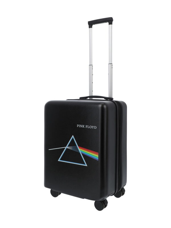 Pink Floyd 22.5 Inch Carry On Luggage, Hardshell Rolling Suitcase with Spinner Wheels, Black