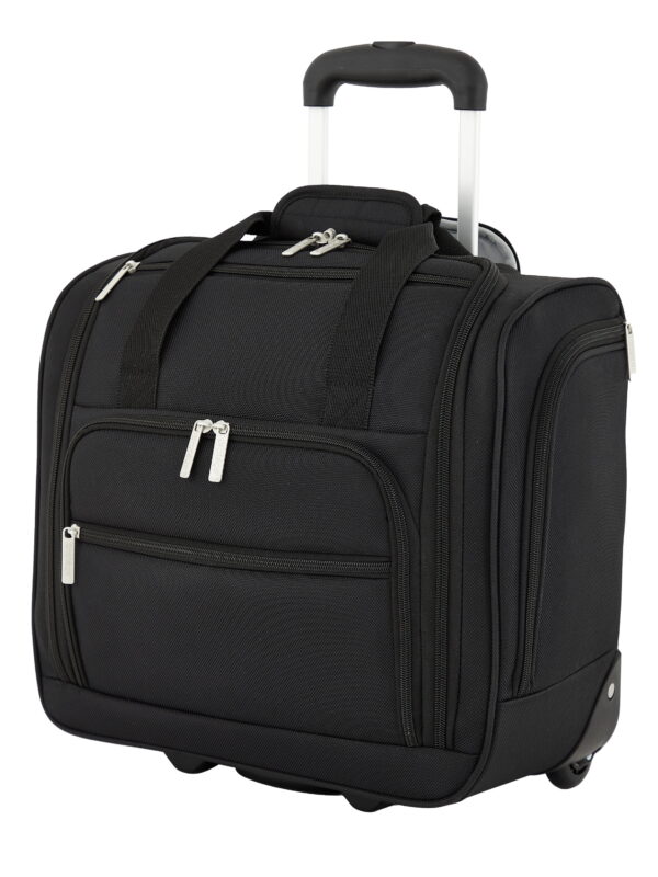 Protege Arendale 16" Softside Under Seat Luggage, Black