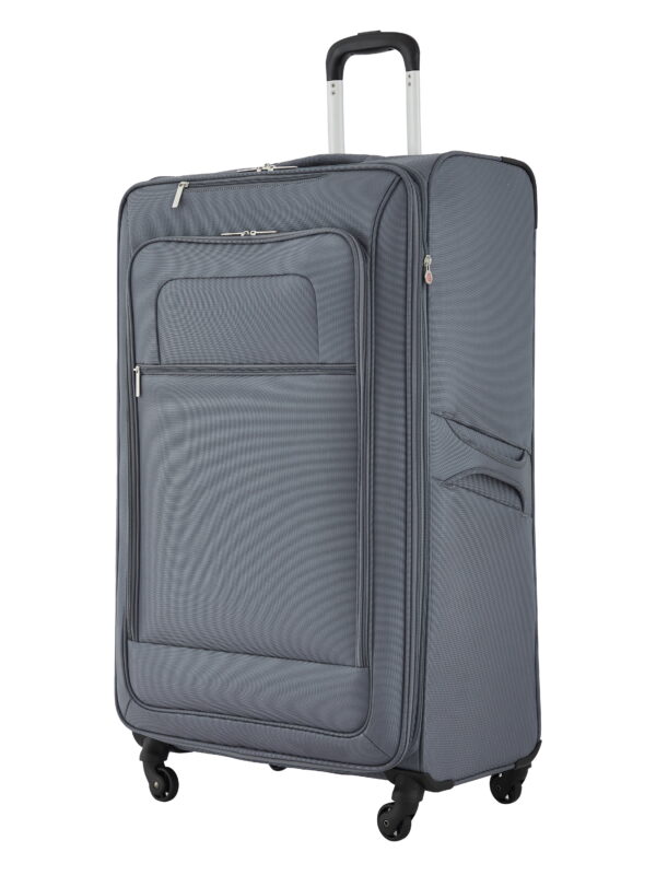 Protege Arendale 32" Softside Expandable Rolling Spinner Luggage, Gray