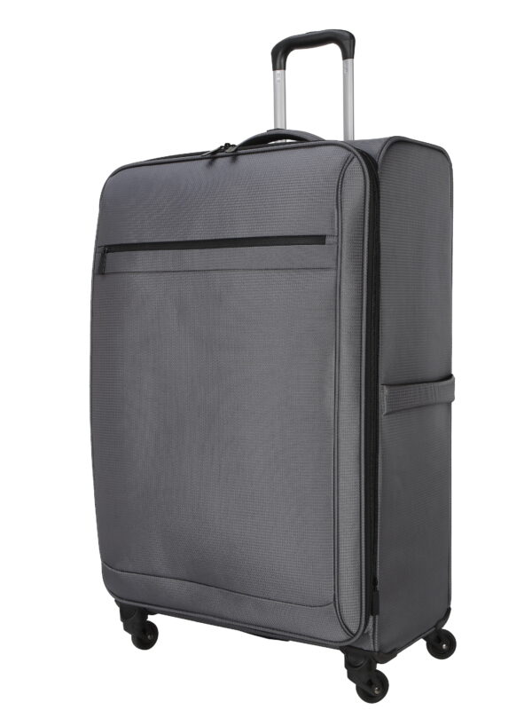 Protege Gravity Free 30" Softside Upright Luggage, Gray