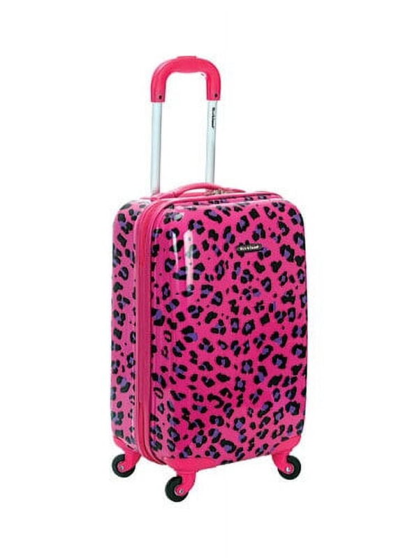 Rockland 20” Hardside Spinner Carry On Luggage, Unisex, Polycarbonate, Black