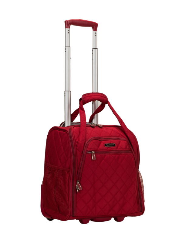 Rockland Luggage 15" Melrose Wheeled Underseat Softside Carry On BF31