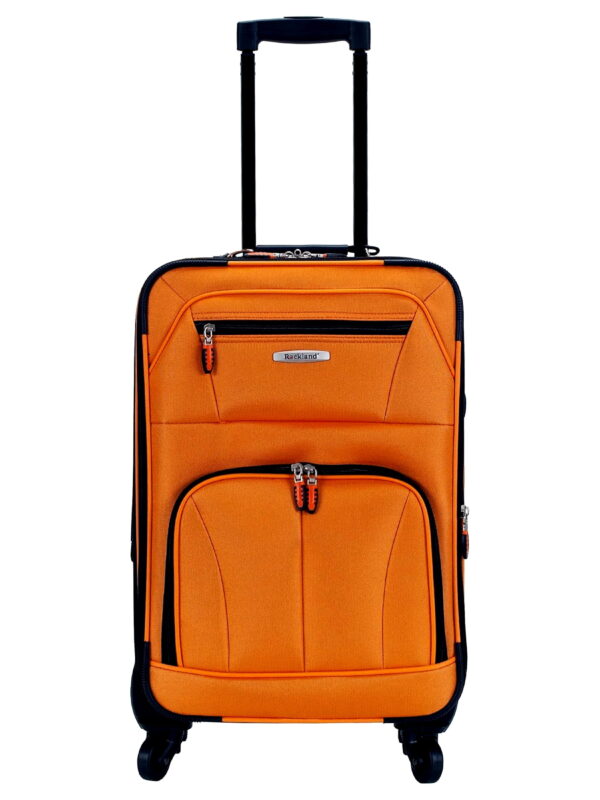 Rockland Luggage Pasadena 19" Softside Expandable Spinner Carry On, F2281
