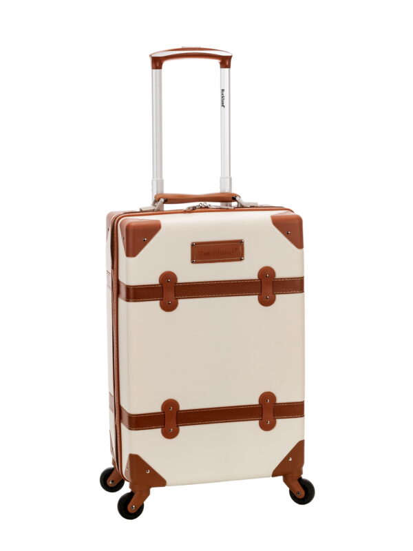 Rockland Luggage Stage Coach Hardside Rolling Trunk, F2291