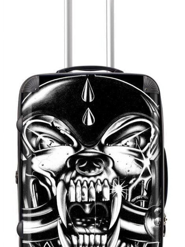 Rocksax Unisex Motorhead Official Tour Series Luggage/Suitcase By Rocksax - Warpig - Medium 80L