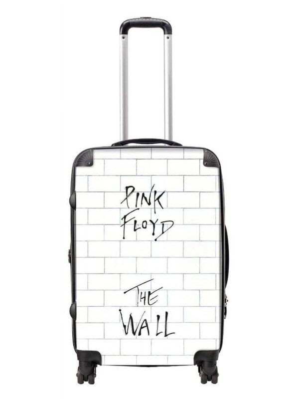 Rocksax Unisex Pink Floyd Official Tour Series Luggage/Suitcase By Rocksax - Wall - Medium 80L
