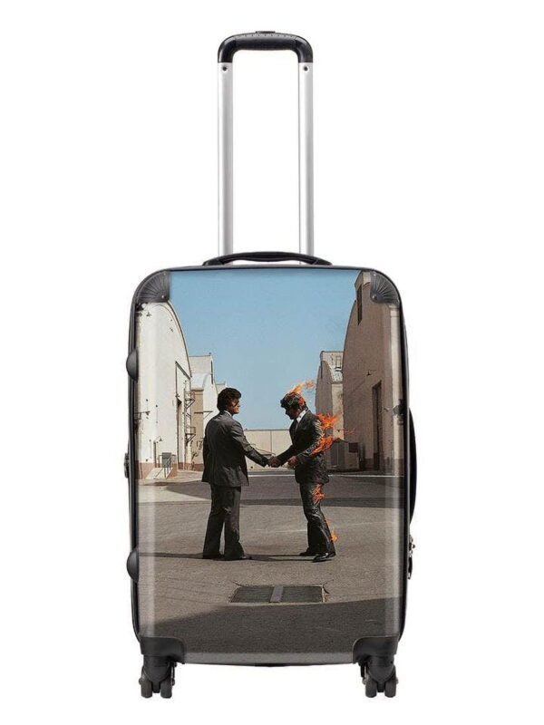 Rocksax Unisex Pink Floyd Official Tour Series Luggage/Suitcase By Rocksax - Wish You Were Here - Medium 80L