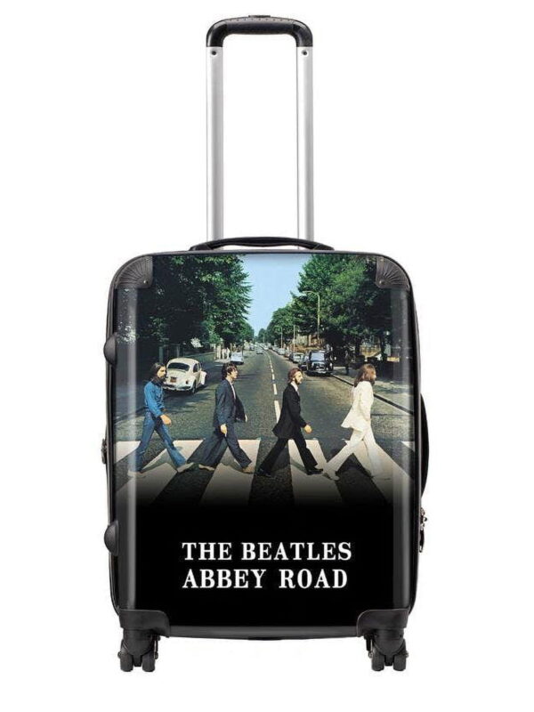Rocksax Unisex The Beatles Official Tour Series Luggage/Suitcase By Rocksax - Abbey Road - Large 95L