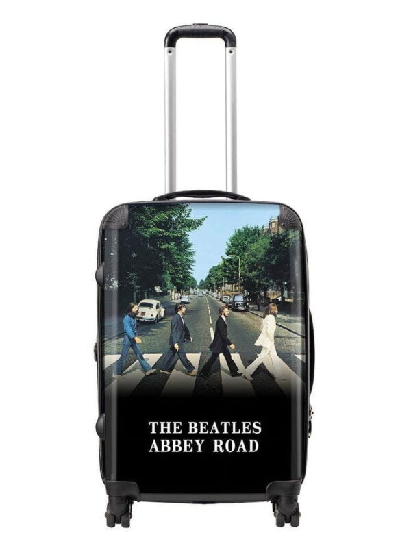 Rocksax Unisex The Beatles Official Tour Series Luggage/Suitcase By Rocksax - Abbey Road - Medium 80L