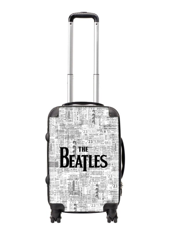Rocksax Unisex The Beatles Official Tour Series Luggage/Suitcase By Rocksax - Tickets - Carry On 52L