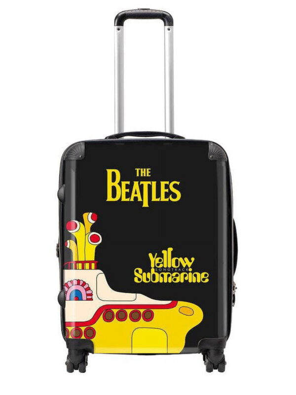Rocksax Unisex The Beatles Official Tour Series Luggage/Suitcase By Rocksax - Yellow Submarine Film II - Large 95L