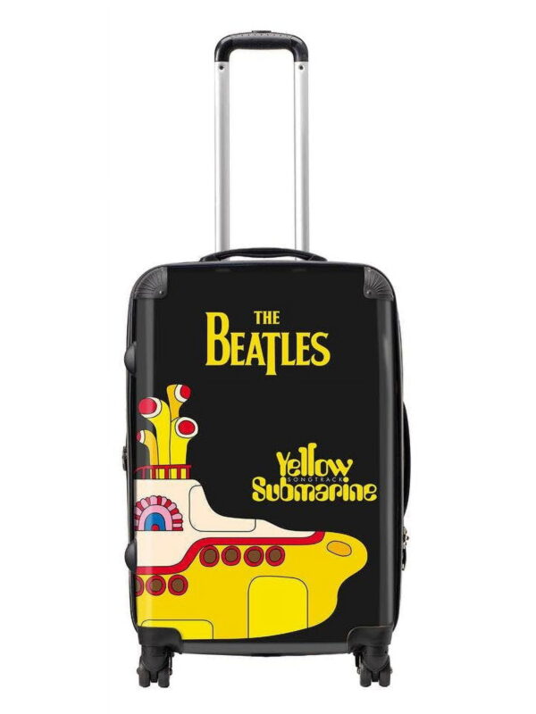 Rocksax Unisex The Beatles Official Tour Series Luggage/Suitcase By Rocksax - Yellow Submarine Film II - Medium 80L