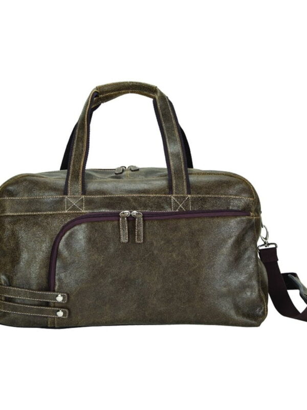 THE ICON LEATHER BELLINO TRAVEL DUFFEL