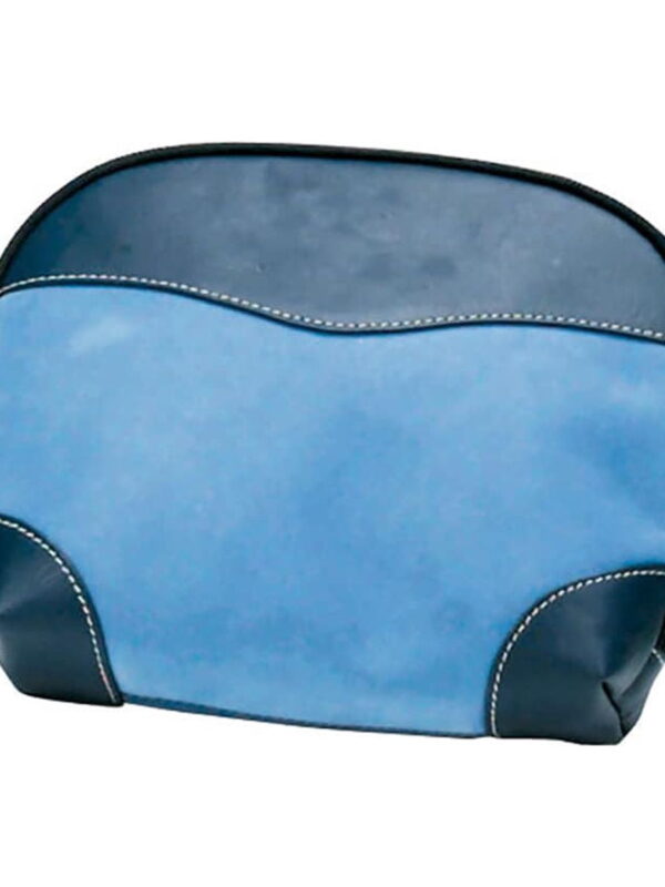 THE SIREN BLUE VINTAGE BELLINO COSMETIC BAG