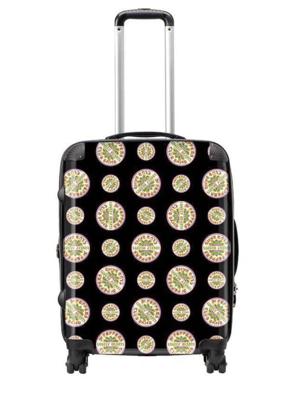 The Beatles Official Tour Series Luggage/Suitcase by Rocksax - SGT Peppers All Over Print - Large 95L