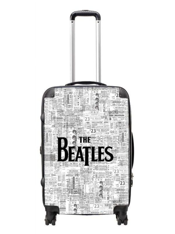 The Beatles Official Tour Series Luggage/Suitcase by Rocksax - Tickets - Medium 80L