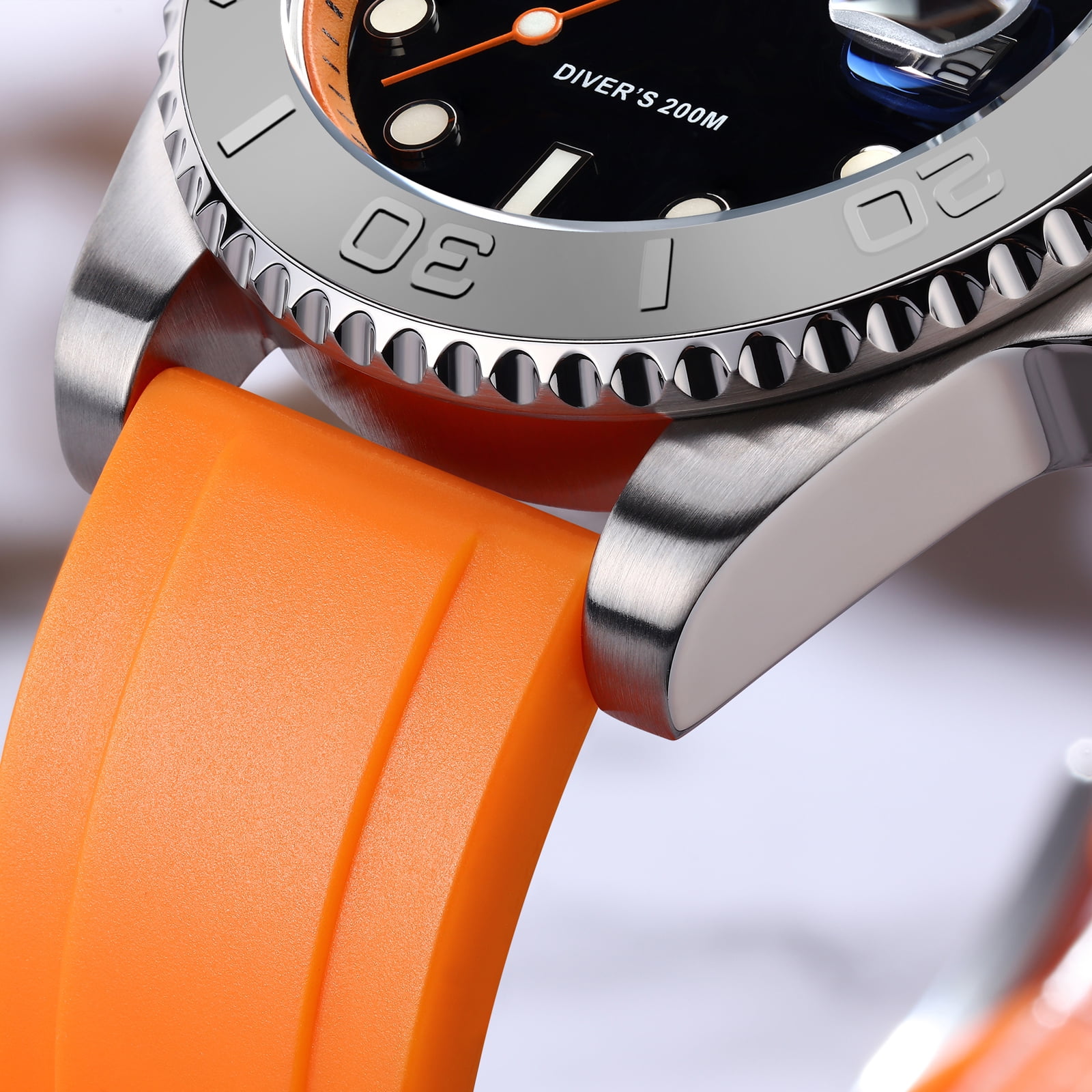 ADDIESDIVE Men's Dive Watch - 200M Water Resistant, Japanese Quartz Movement, Ceramic Bezel & Super Luminous Quartz Watches for Men - Image 5