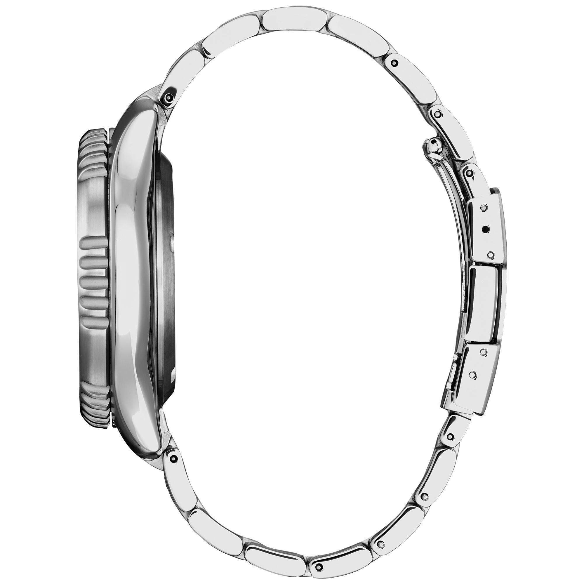 Citizen Men's Promaster Dive Automatic Green Dial Stainless Steel Watch - NY0151-59X - Image 3