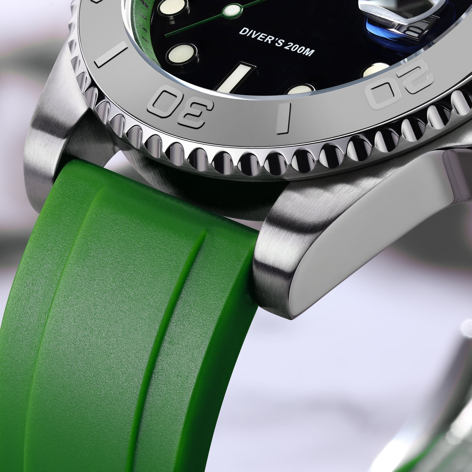 ADDIESDIVE Men's Dive Watch - 200M Water Resistant, Japanese Quartz Movement, Ceramic Bezel & Super Luminous Quartz Watches for Men - Image 5