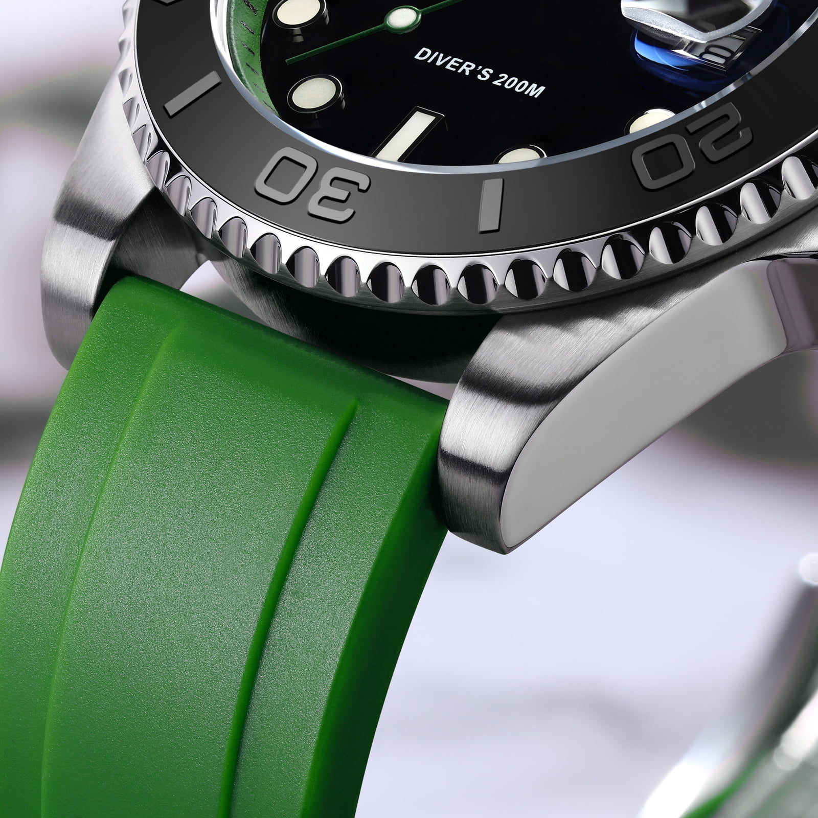 ADDIESDIVE Men's Dive Watch - 200M Water Resistant, Japanese Quartz Movement, Ceramic Bezel & Super Luminous Quartz Watches for Men - Image 4