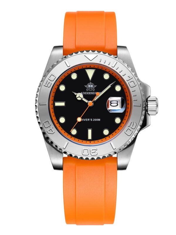 ADDIESDIVE Men's Dive Watch - 200M Water Resistant, Japanese Quartz Movement, Ceramic Bezel & Super Luminous Quartz Watches for Men