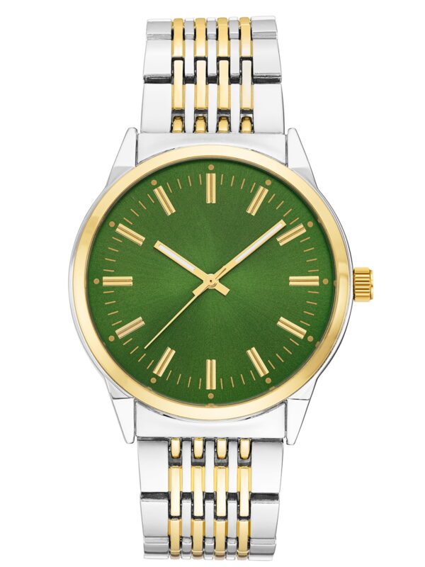 George Men's Casual Green Metal Watch
