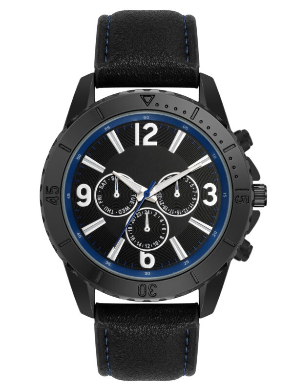 George Mens Casual Black Watch