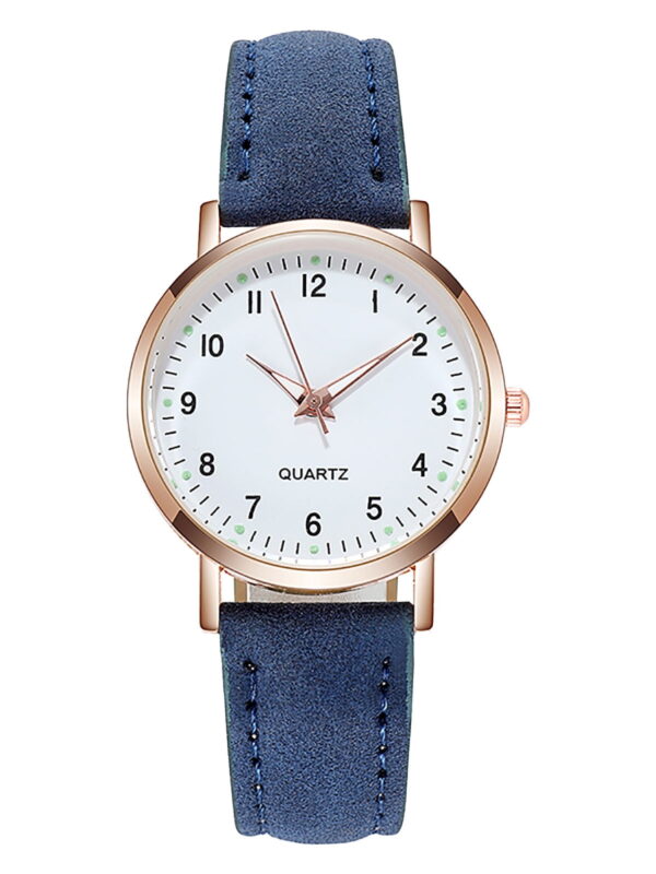 Watch for Women Diamond-Studded Luminous Retro Female Belt Quartz Watches