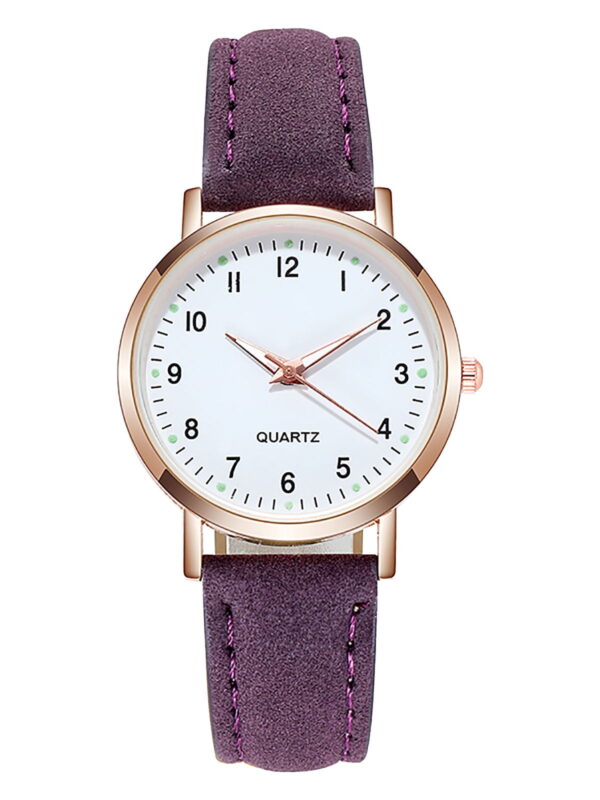 Watch for Women Diamond-Studded Luminous Retro Female Belt Quartz Watches