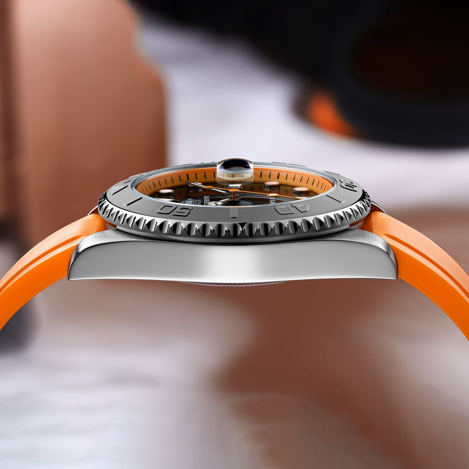 ADDIESDIVE Men's Dive Watch - 200M Water Resistant, Japanese Quartz Movement, Ceramic Bezel & Super Luminous Quartz Watches for Men - Image 6