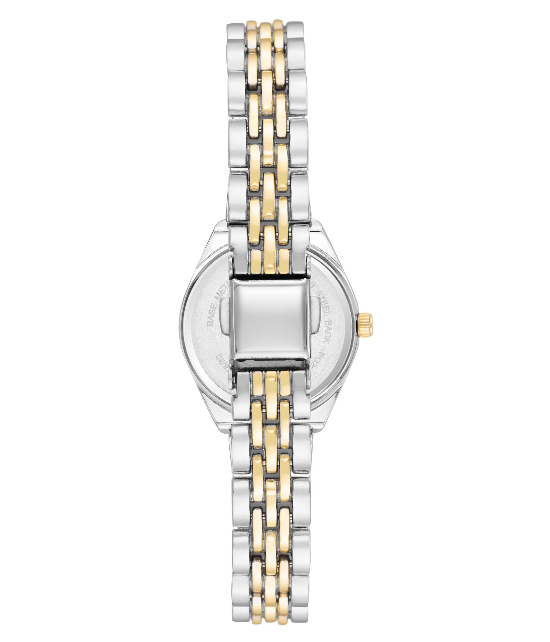 Time and Tru Two-Tone Metal Bracelet Women's Watch - Image 2