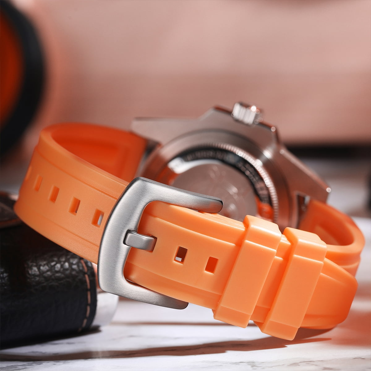 ADDIESDIVE Mens Watches 200M Water Resistant Dive Watch, Japanese Quartz Movement, Ceramic Bezel & Super Luminous Quartz Watches for Men - Image 3